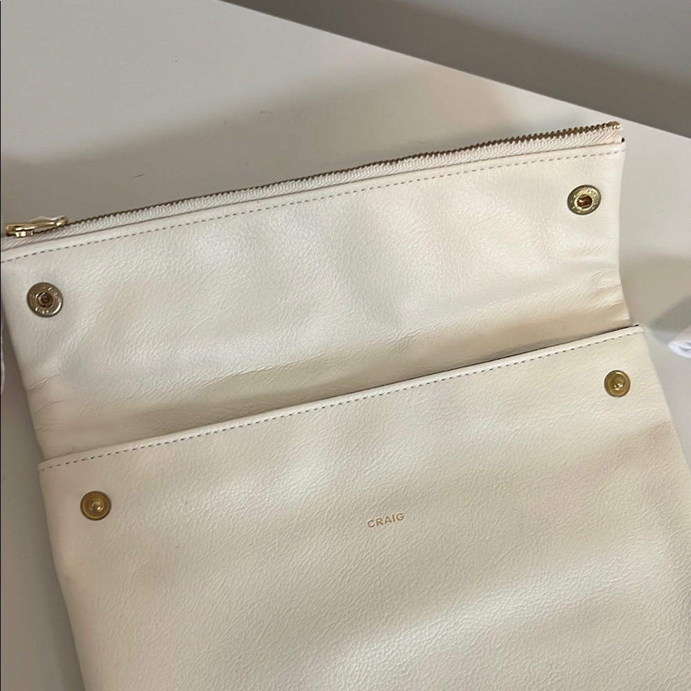 White Clutch Bag - Picture 5 of 6